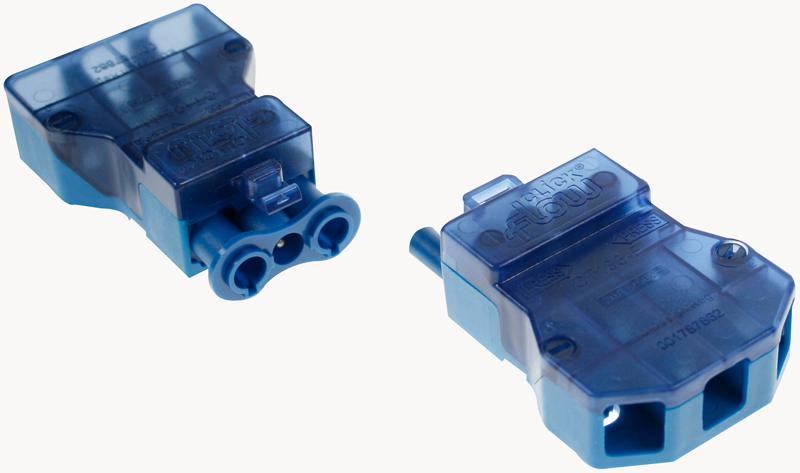 250V 20A 3 Pin Flow Fast-Fit Male Connector