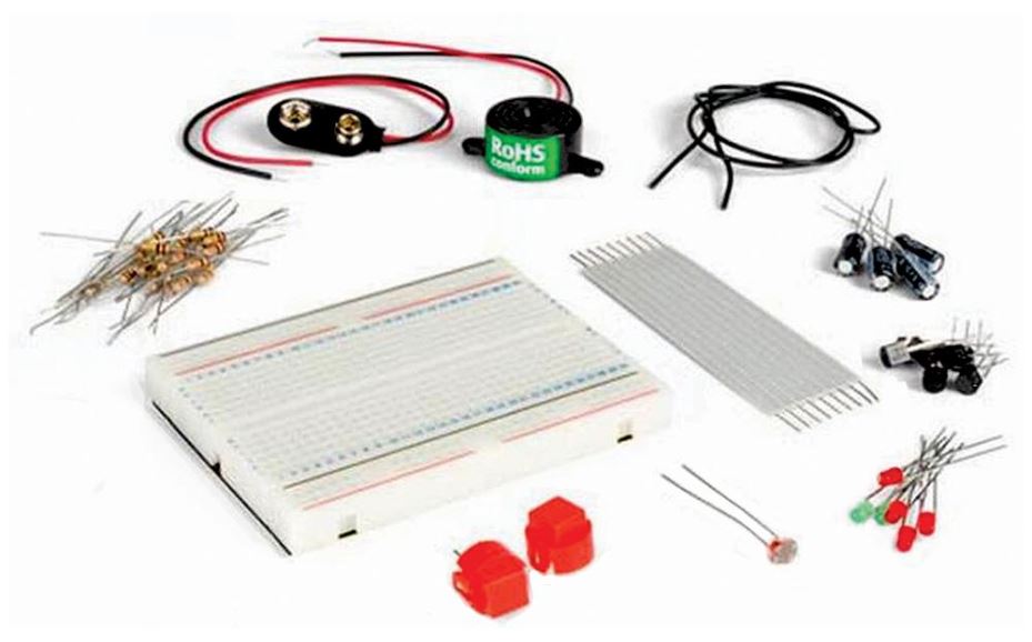 Solderless Educational Starter Kit for Electronics