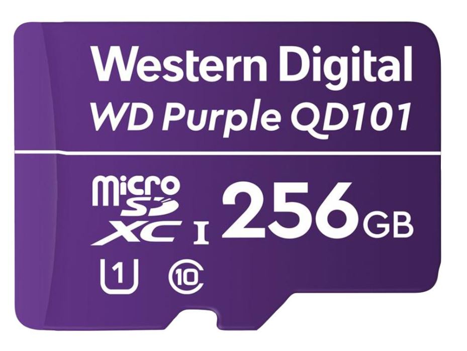 Purple SC QD101 MicroSDHC Class 10 U1 Memory Card