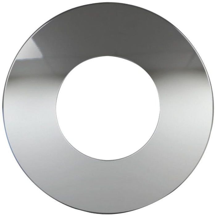 Flat Polished Chrome Downlight Bezel