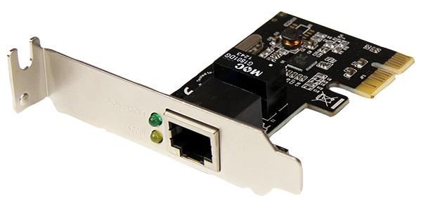 1-Port PCI-Ex Gigabit NIC Server Adaptor Network Card - Low Profile