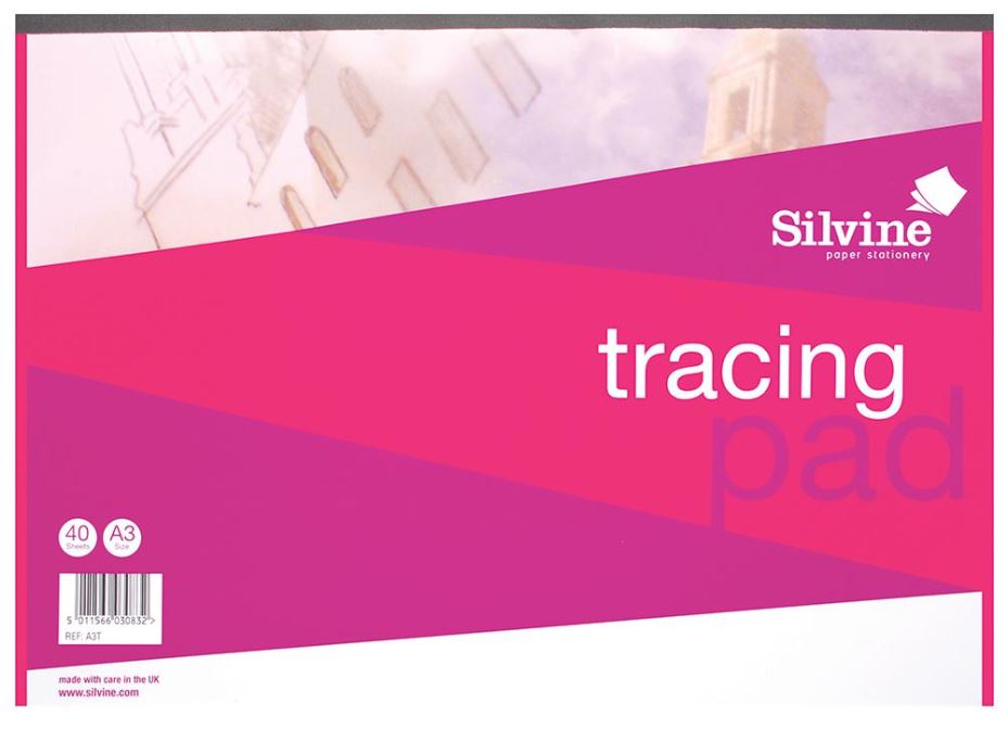 A3 Tracing Paper Pad - 40 Sheets