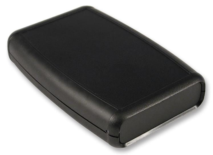 Black ABS Handheld Enclosure with Black Grip - 117x79x24mm