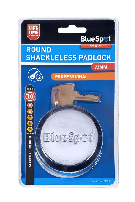 73mm Round Shackleless Padlock