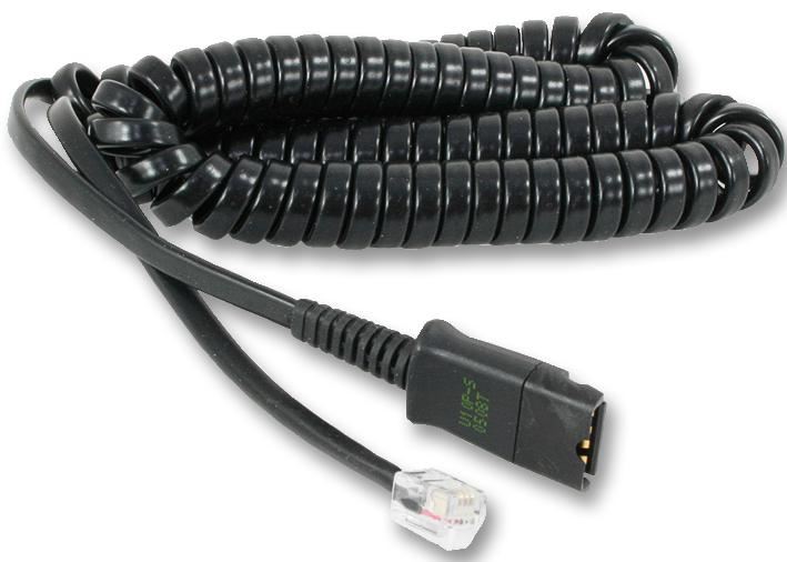 U10P RJ11 Telephone Headset Connection Cable
