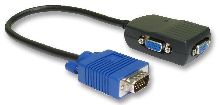 2-Way SVGA Splitter - USB Powered