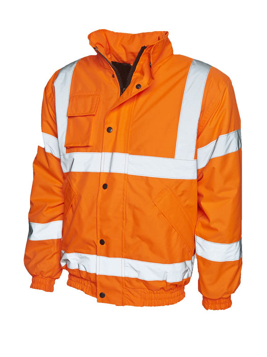 Unisex High Visibility Bomber Jacket - 2016/425 Category II