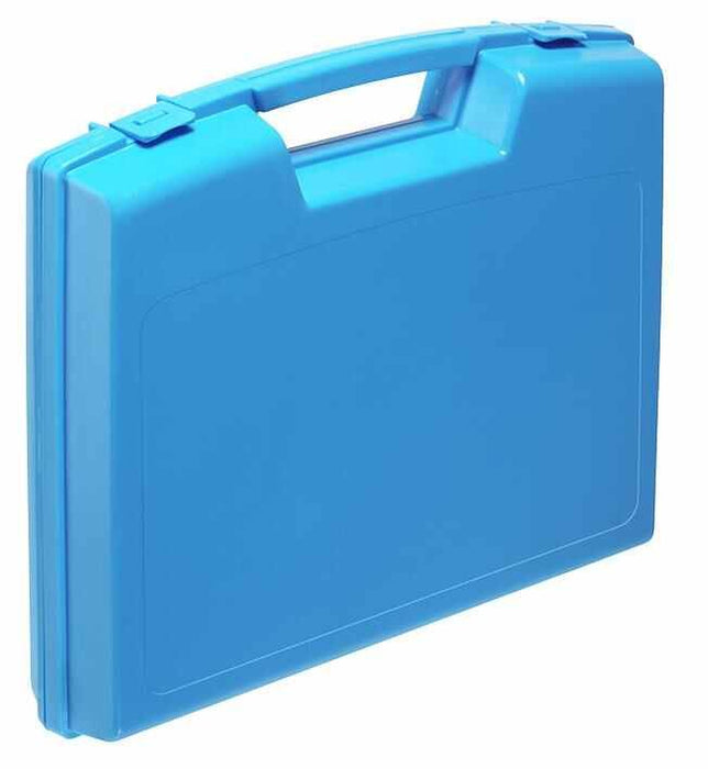 Clear Plastic Briefcase Storage Case with Foam 48mm x 240mm x 205mm