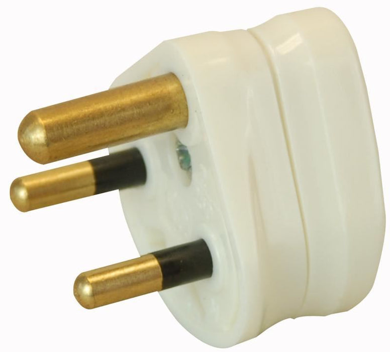 3 Pin Round Mains Plug