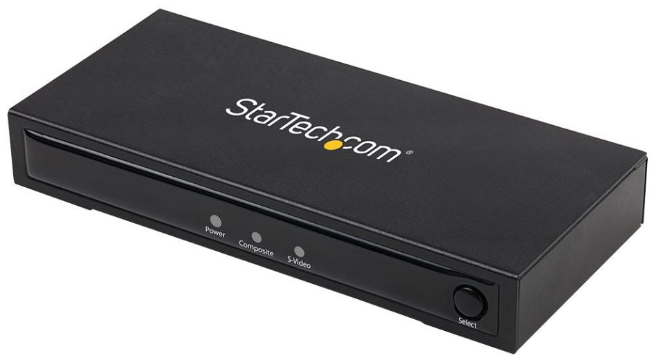 S-Video or Composite AV to HDMI Converter