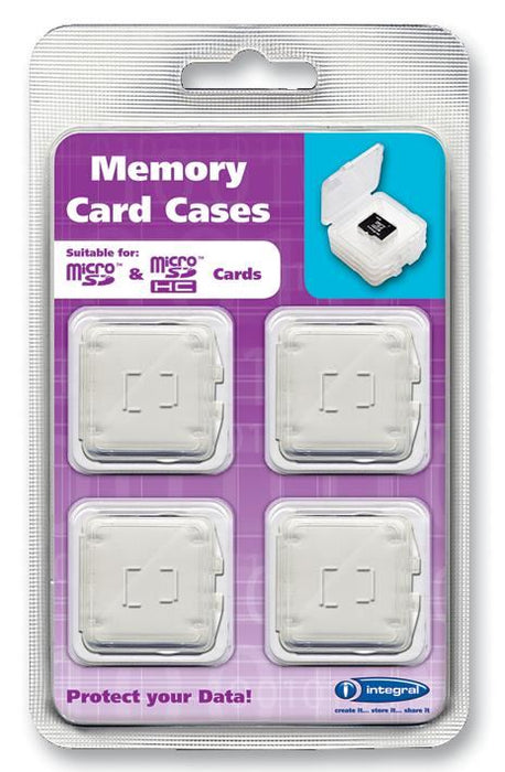 MicroSD Memory Card Cases, 4 Pack