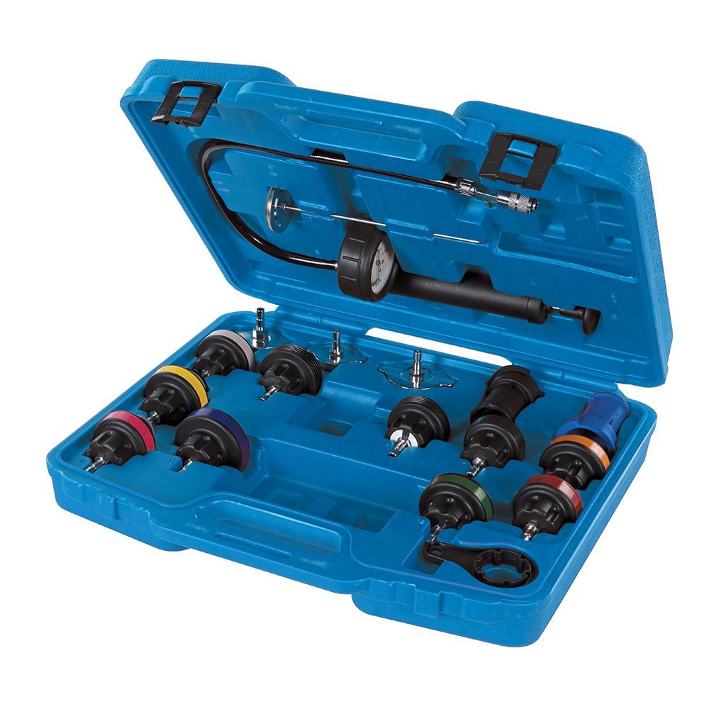 Radiator Pressure Test Kit 18pce - 18pce — StampyTools