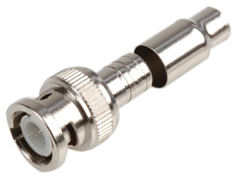 RG59 BNC Crimp Plugs, Pack of 50