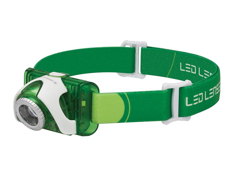 SEO3 LED Headlamp - Green (Test-It Pack)