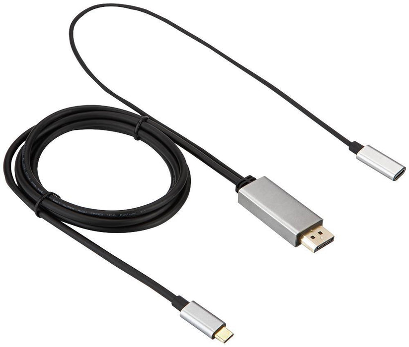 USB-C to DisplayPort Lead with Power Delivery, 1.8m