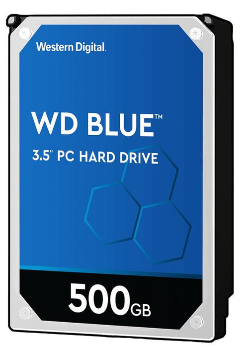 Blue 3.5" Internal HDD SATA 6GB/s - 500GB, 5400RPM