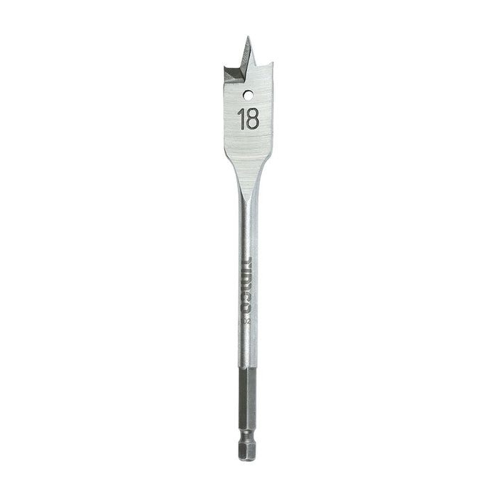 Flat Timber, MDF, Wood Drill Bit - Carbon Steel - 1 Each
