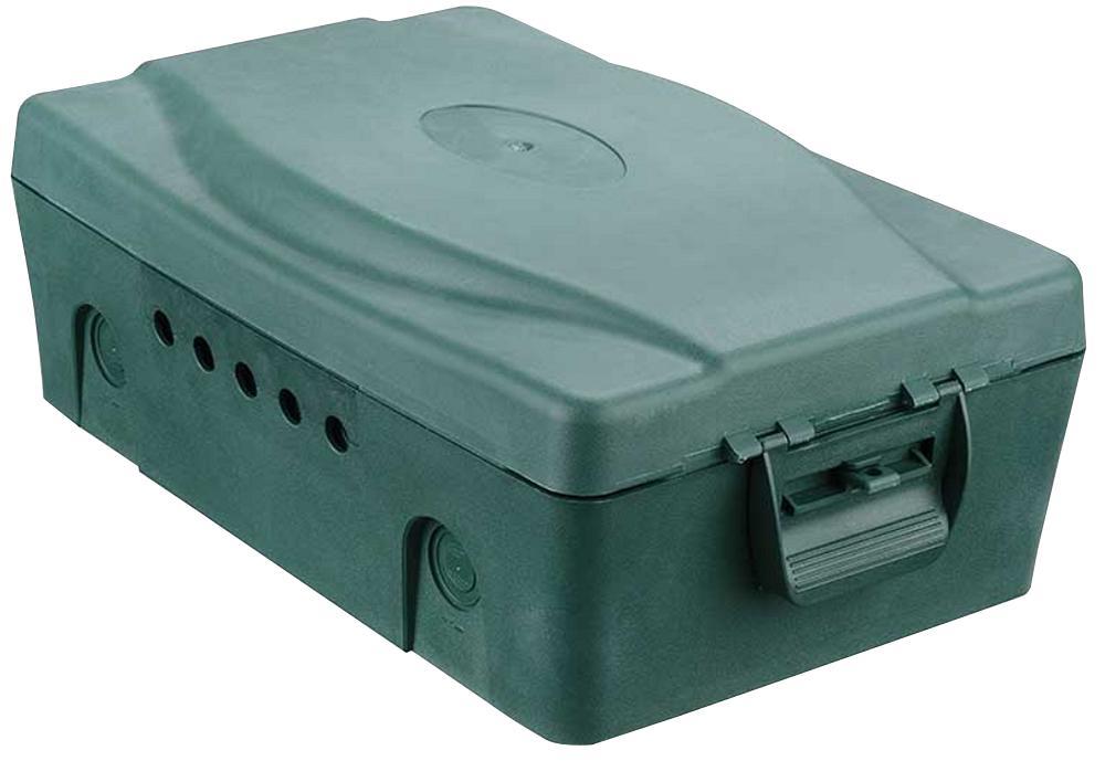 Outdoor Weatherproof Connection Box, Green, IP54