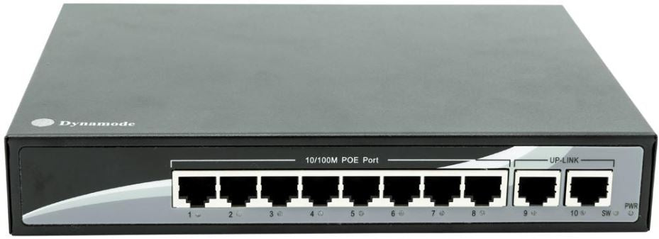 8 Port 10/100Mbps Fast Ethernet Desktop PoE Switch