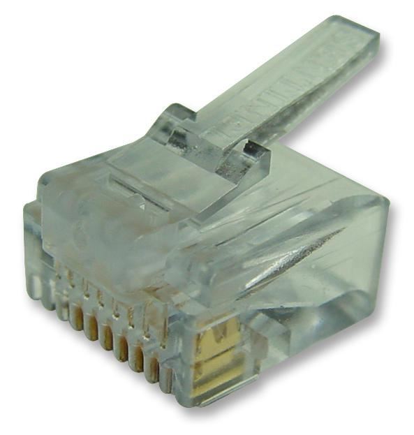 SENTINEL - RJ45 Cat6 Plugs, Short Body, 5 Pack