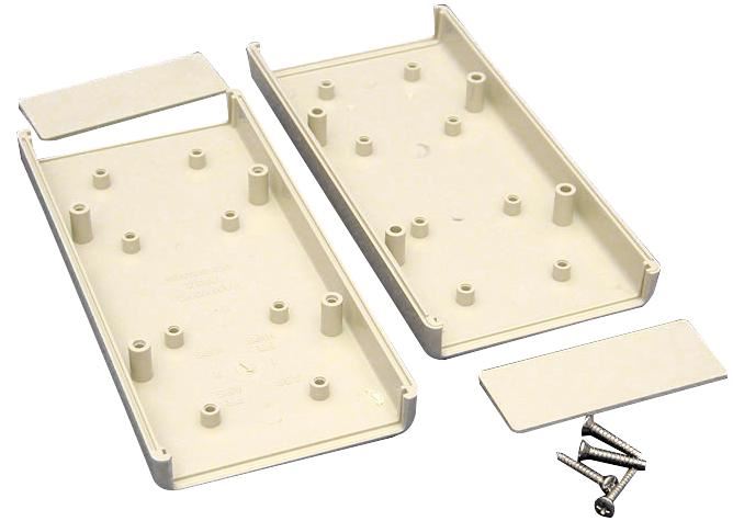 IP54 ABS Handheld Enclosure with Removable Panels - 140x66x28mm