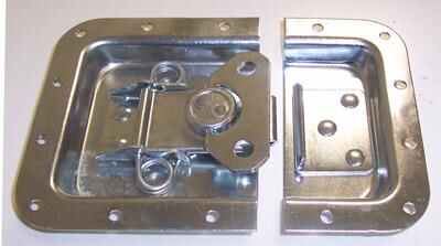 Large Latch in Plain Dish 16mm PennBrite
