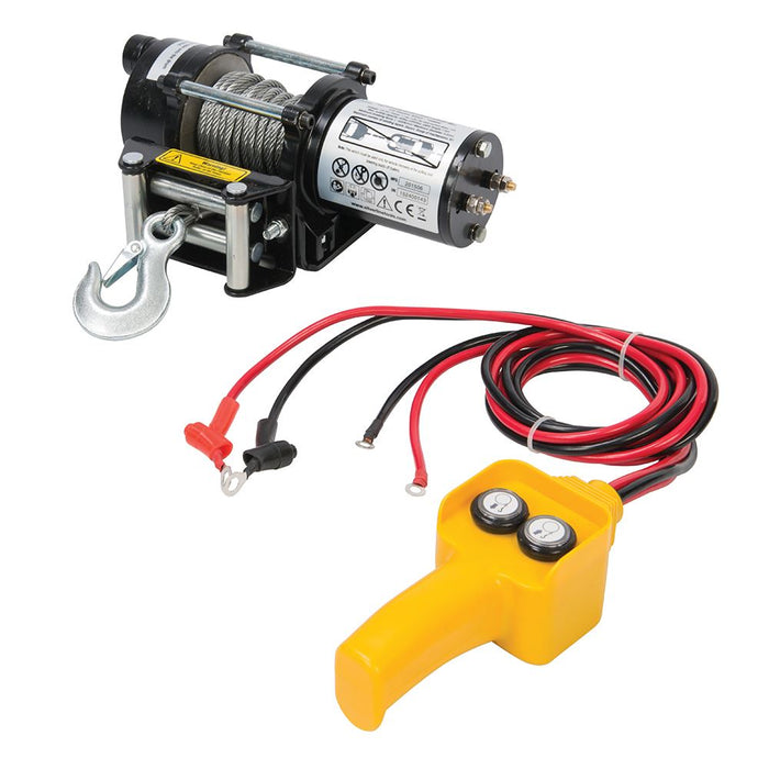 DIY 12V Electric Winch - 900kg (2000lb)