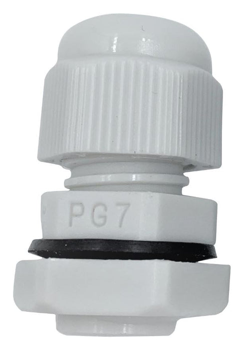 Nylon Cable Gland, PG11, 5-10mm Cable Range, IP68