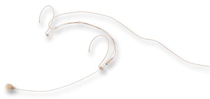 Ultralight Headset Microphone, Beige