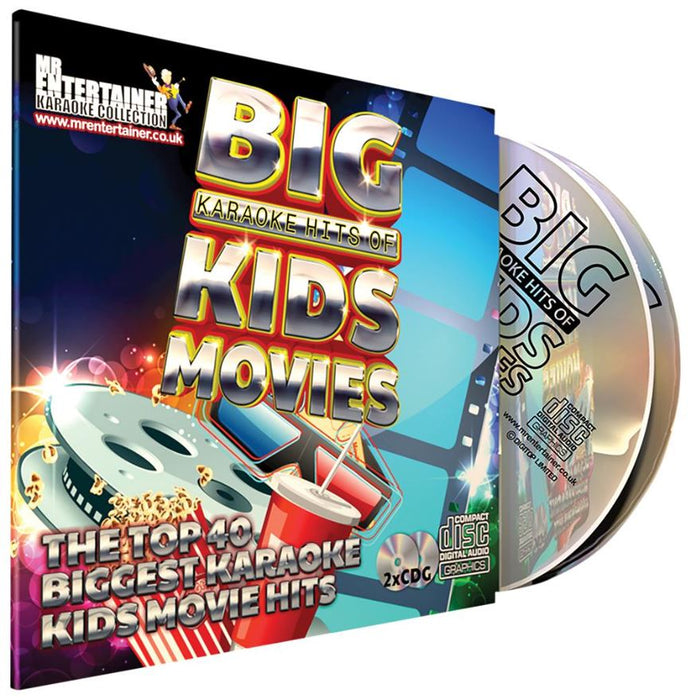 40 Track Karaoke CDG - Big Karaoke Hits of Kids Movies