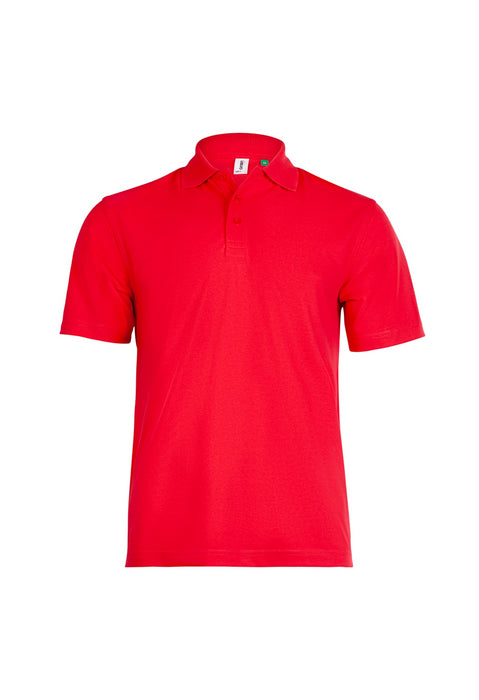 Unisex Eco-friendly Polo Shirt - 50% Recycled Polyester 30% Recycled Cotton 20% Organic Cotton