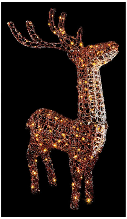 Premier - LED Soft Acrylic Christmas Reindeer, 1.15m