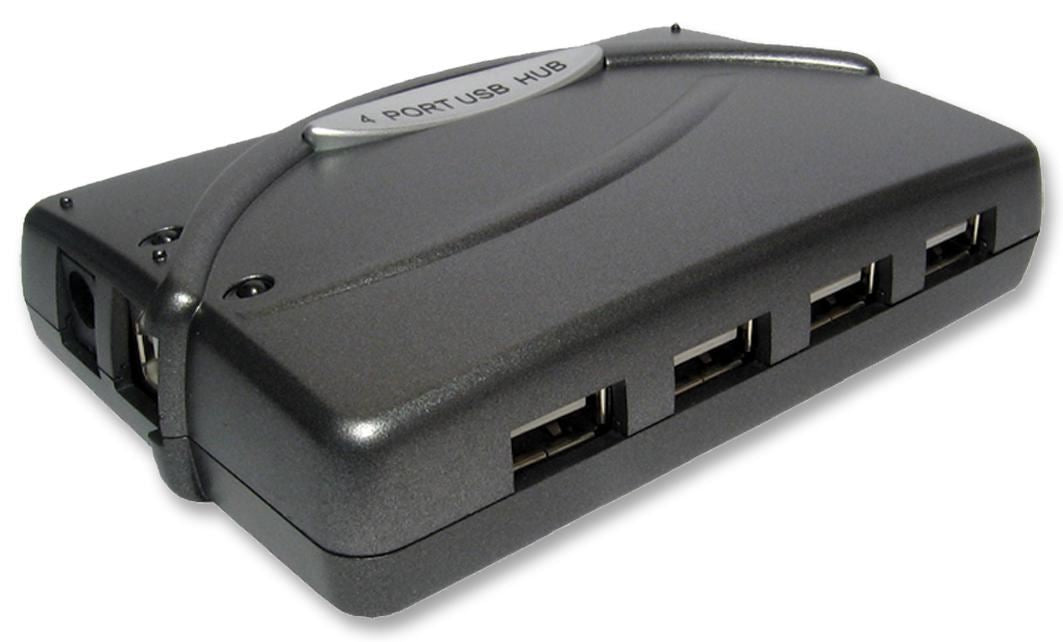 NEWLINK - 4 Port Mains Powered USB 2.0 Hub