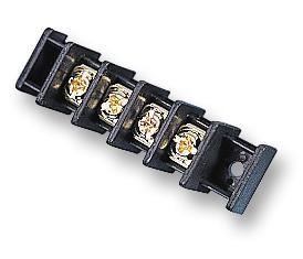 4 Way Gold Terminal Block