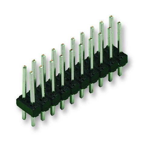 Header, Extended, 2.54mm, 2 Row, 8 Way