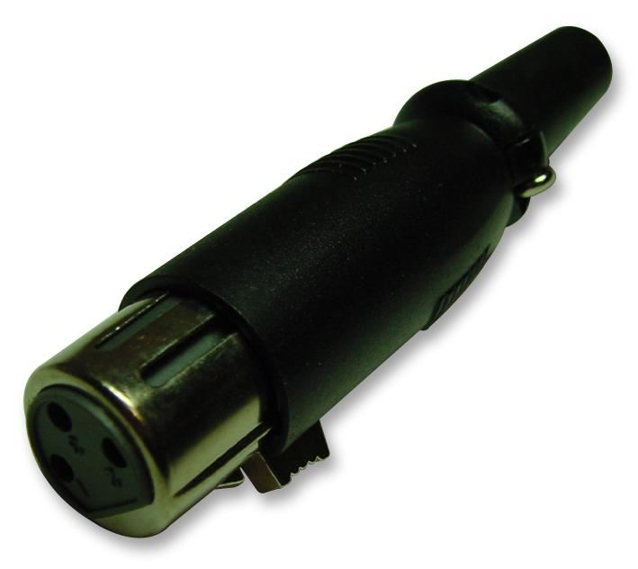 XLR Socket, Black