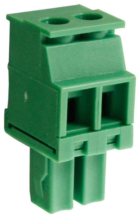 3.81mm Pluggable Rising Clamp Terminal Block, 2-Pole, 8A