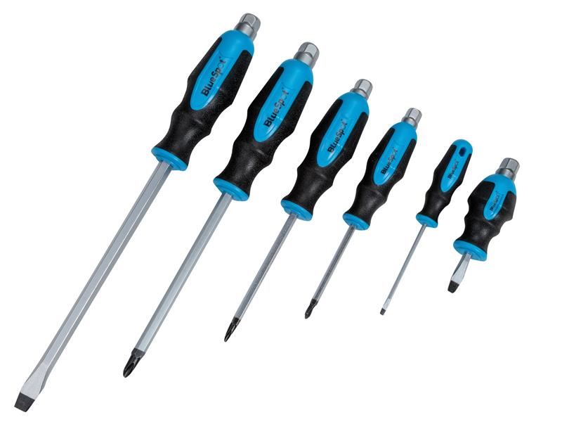 Hex Bolster Screwdriver Set, 6 Piece