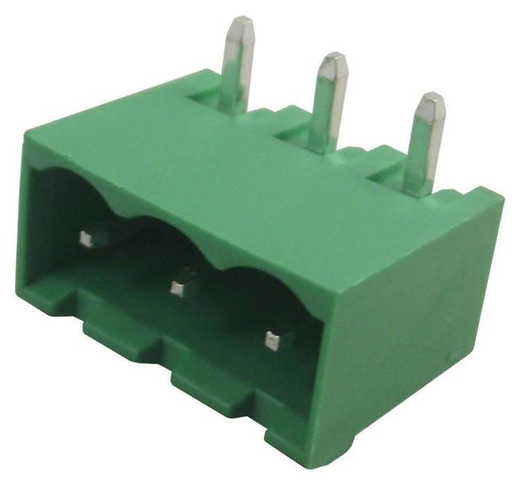 PCB Header, Horizontal, 5.08mm, 3 Way