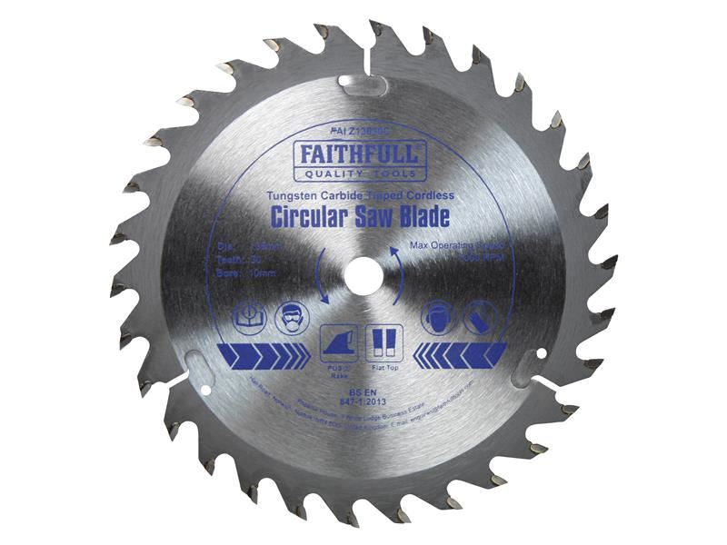 TCT Cordless Trimsaw Blade