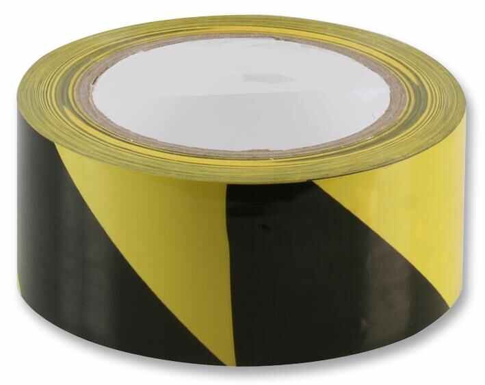 Vinyl Hazard / Floor Marking Tape 50mm x 33m