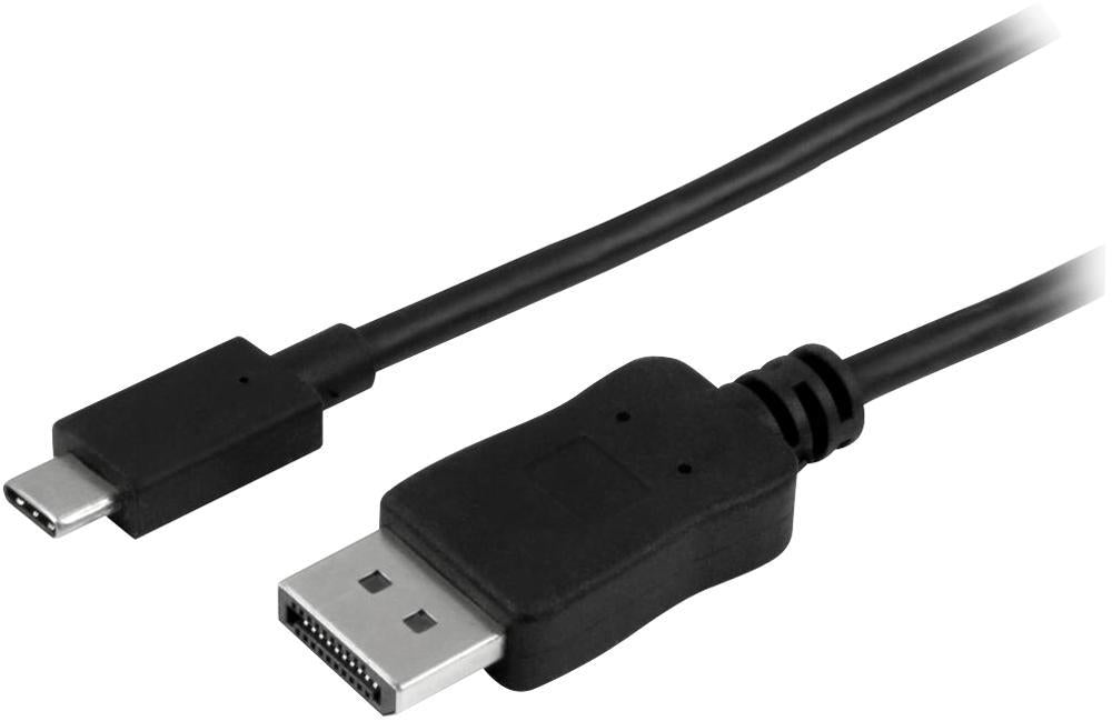 USB-C Male to DisplayPort Male Adaptor Lead Black