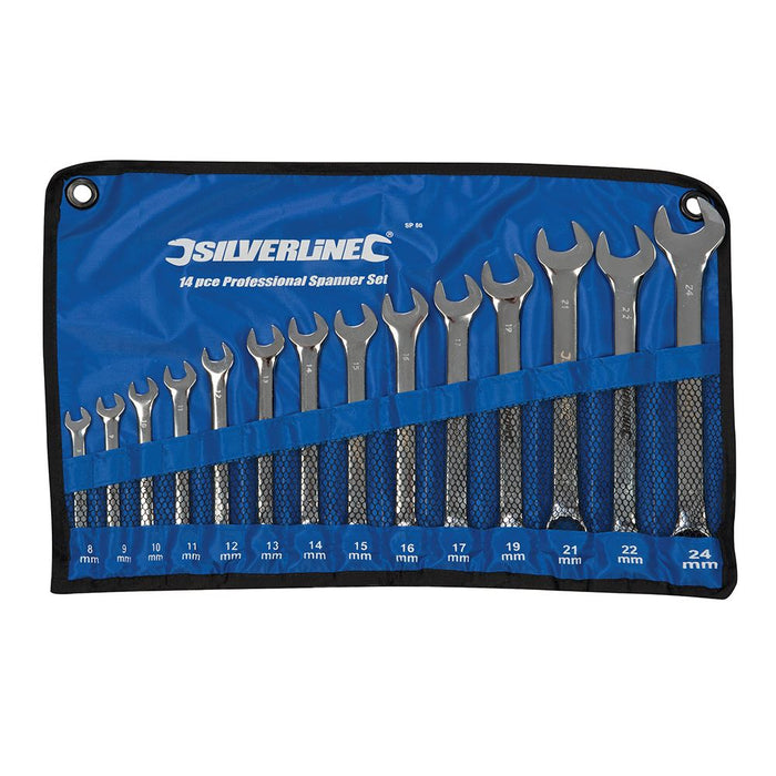 Combination Spanner Set 14pce