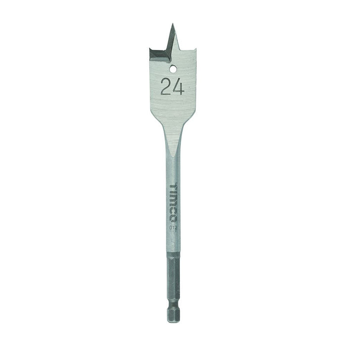 Flat Timber, MDF, Wood Drill Bit - Carbon Steel - 1 Each