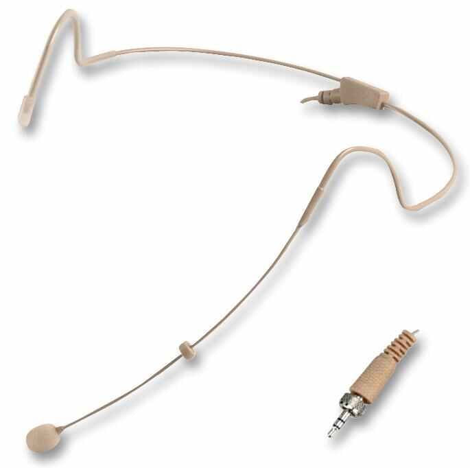 Super Lightweight Headset Condenser Microphone inc 3.5mm Locking Jack Plug