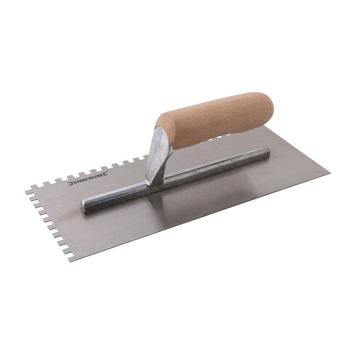 Adhesive Trowel Wood-Handle - 280 x 120mm - 6mm Teeth