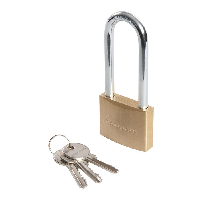 Brass Padlock Long Shackle