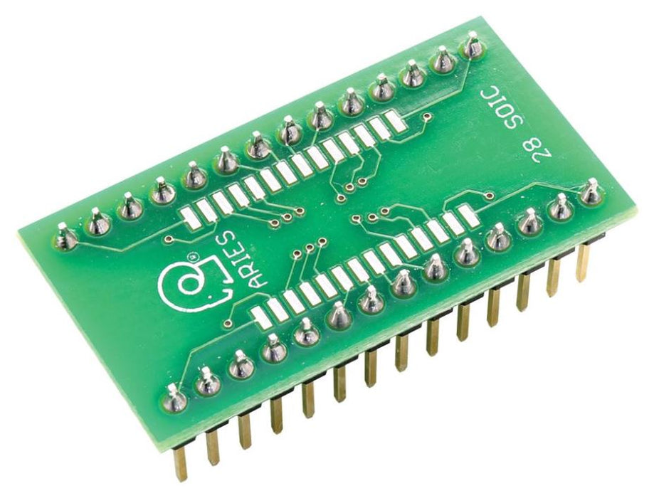 28-SOIC to 28-DIP Small Outline IC Prototyping Adaptor