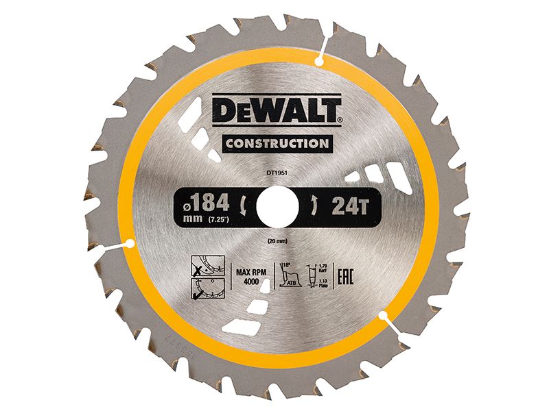 Cordless Construction Trim Saw Blade