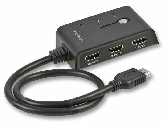 3 to 1 In-Line Mini HDMI Switch — StampyTools